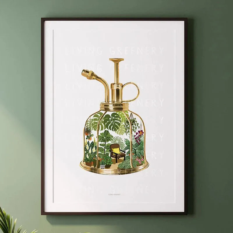 Inspirado en la calma del verde, este diseño crea un ambiente acogedor y relajante.