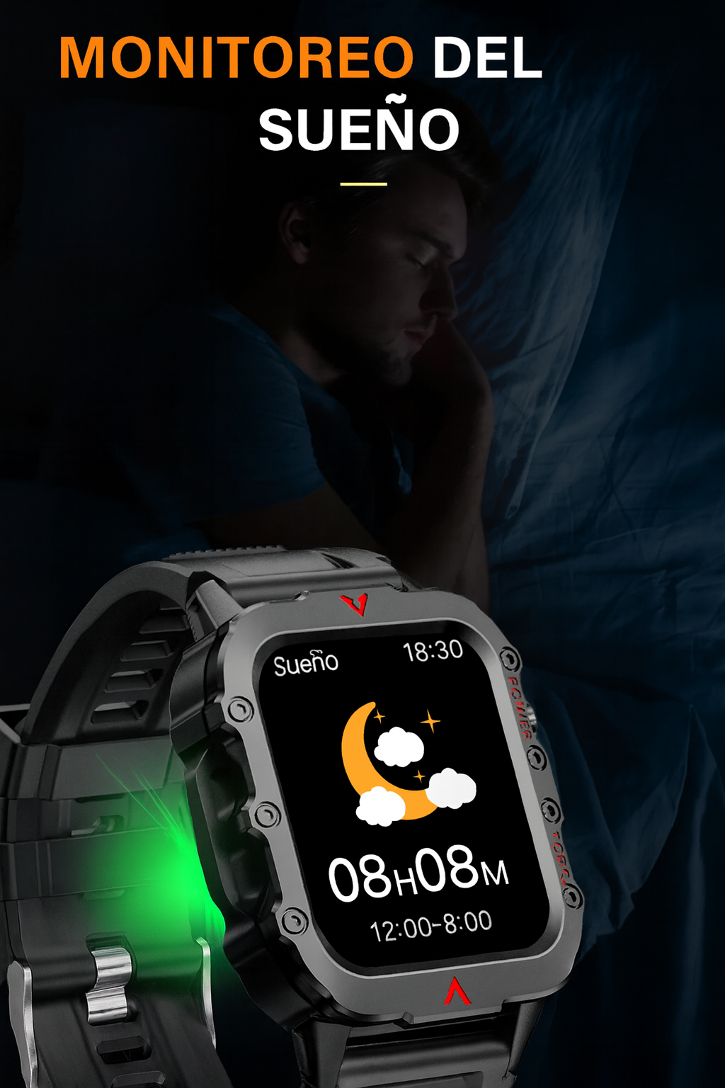 ⛰️ OUTDCOR Sport Smart Watch – Potencia, Resistencia e Inteligencia en tu Muñeca
