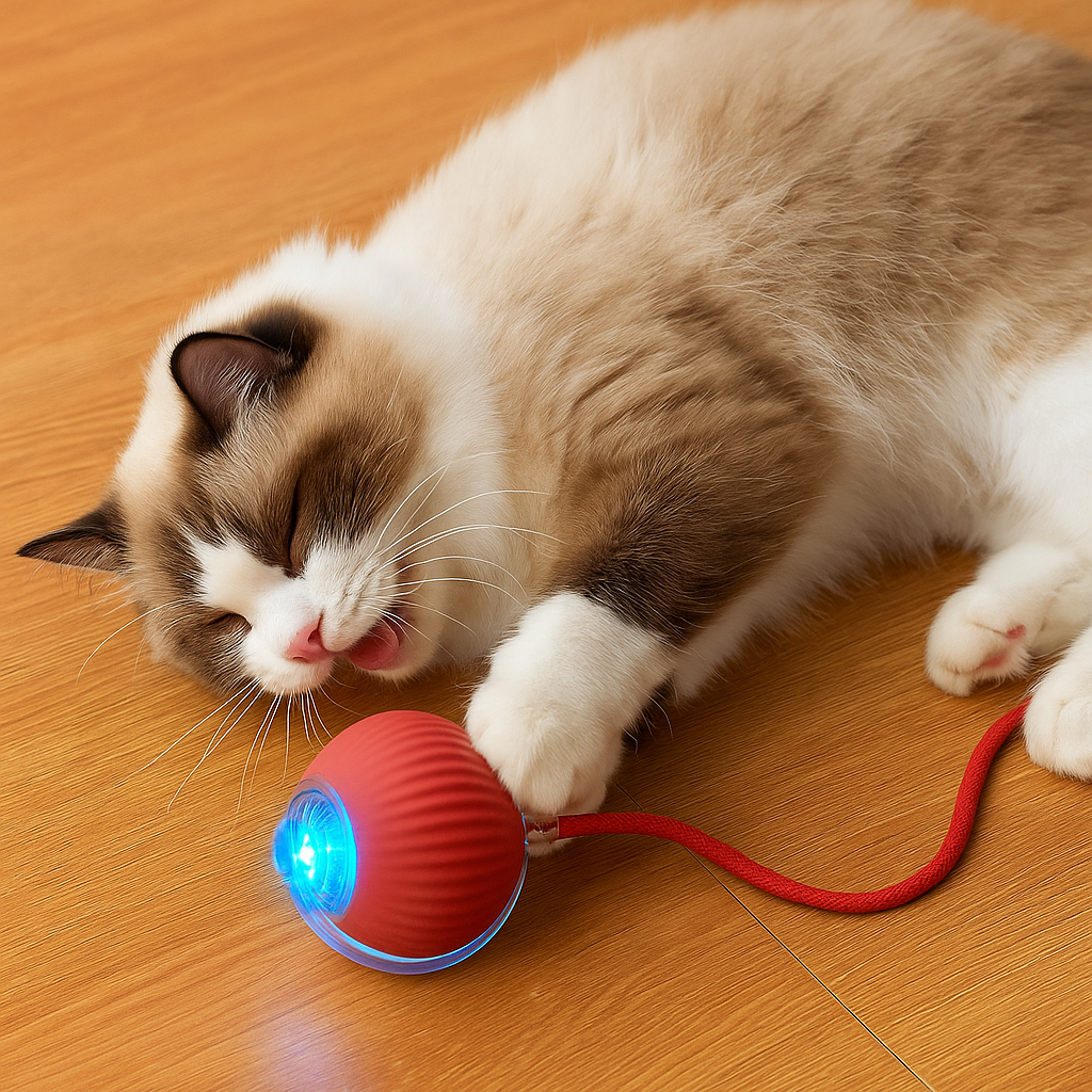 Bola Inteligente Para Gatos – Diversión Automática sin Fin