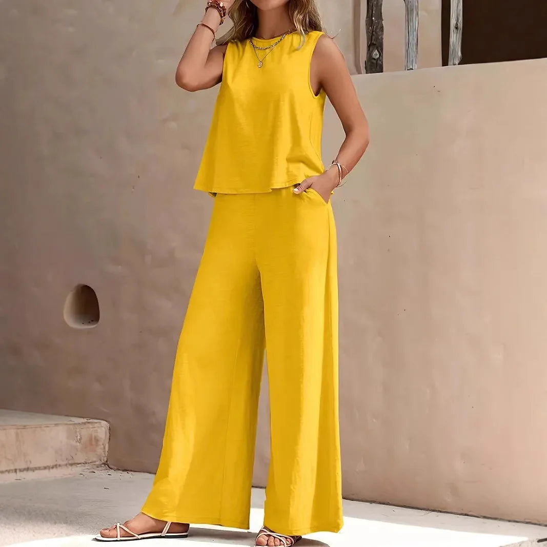 Ropa de mujer elegante y cómoda para primavera y verano 2025.