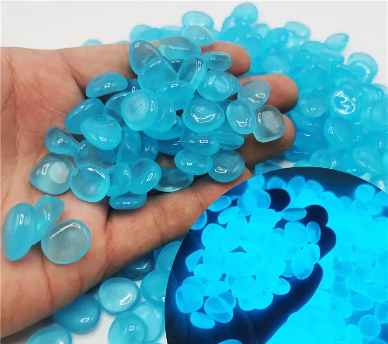 piedras fluorescentes perfectas para manualidades, decoracion y proyectos artisticos